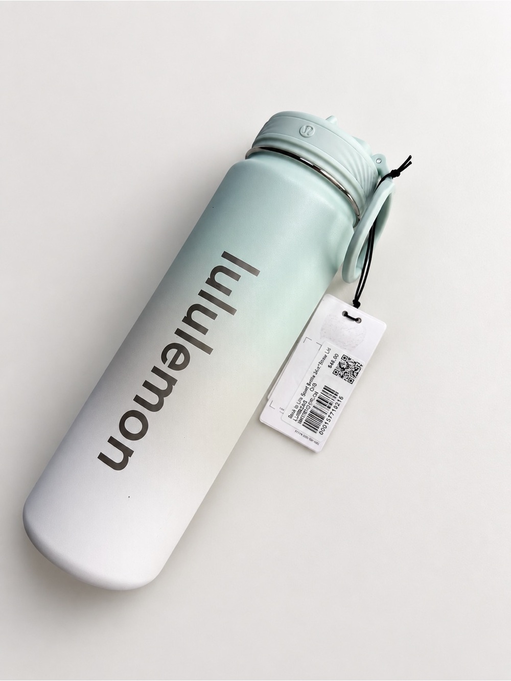 lululemon athletica Mint-to-White Gradient Stainless Bottle
